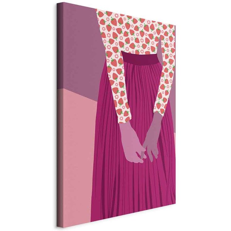 CONFIGURABLE PÄÄTUOTE - Taulu - Strawberry Lady (1 Part) Vertical 67493