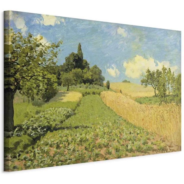 CONFIGURABLE PÄÄTUOTE - Taulu - The Cornfield (near Argenteuil) (Alfred Sisley) 48651