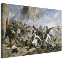 Taulu Artgeist The death of Pedro Velarde y Santillán during the defence of the Monteleon Artillery Barracks (Joaquín Sorolla y Bastida), eri vaihtoehtoja