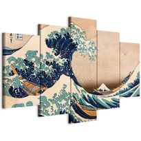 Taulu Artgeist The Great Wave off Kanagawa (5 Parts) Wide, eri vaihtoehtoja