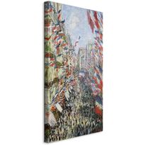 Taulu Artgeist The Rue Montorgueil Paris Celebration of June (Claude Monet), eri vaihtoehtoja