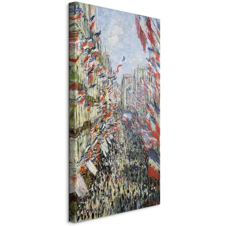 CONFIGURABLE PÄÄTUOTE - Taulu - The Rue Montorgueil Paris Celebration of June (Claude Monet) 44639