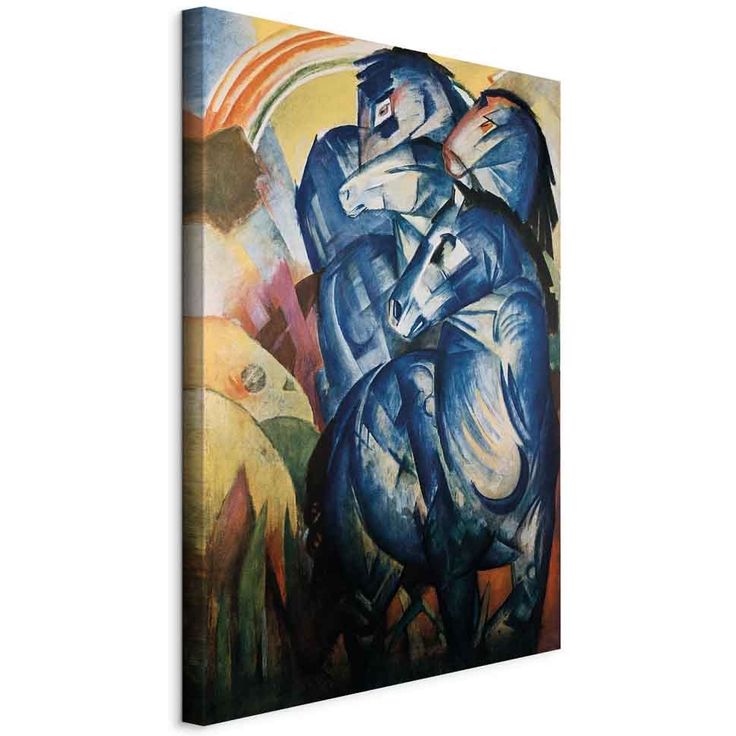 CONFIGURABLE PÄÄTUOTE - Taulu - The tower of blue horses (Franz Marc) 44882