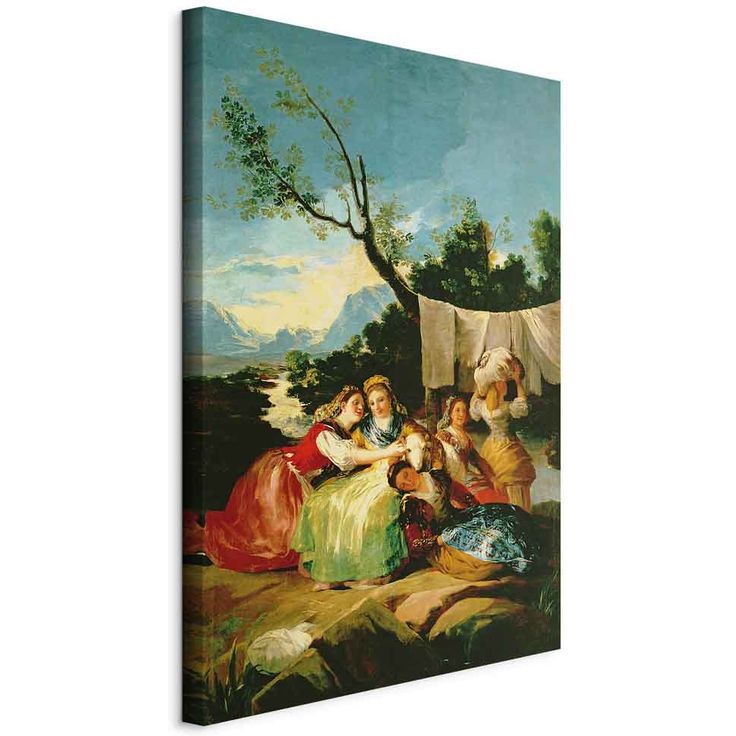 CONFIGURABLE PÄÄTUOTE - Taulu - The Washerwomen before (Francisco Goya) 47166