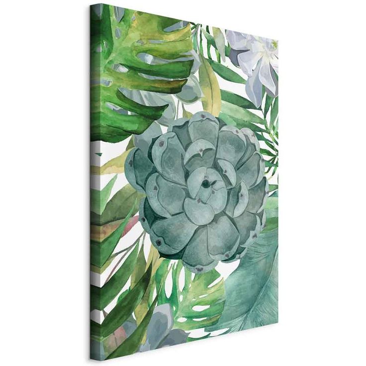 CONFIGURABLE PÄÄTUOTE - Taulu - Tropical Flora (1 Part) Vertical 43401