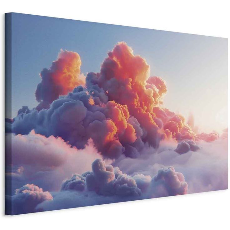 CONFIGURABLE PÄÄTUOTE - Taulu - Twilight Spectacle: Clouds in Shades of Pink and Violet 98632