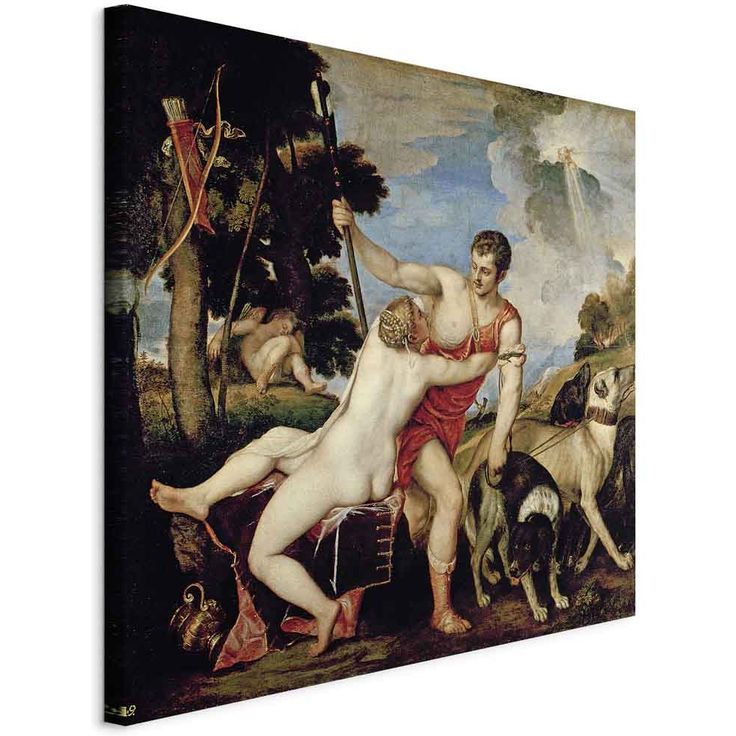 CONFIGURABLE PÄÄTUOTE - Taulu - Venus and Adonis (Tycjan ) 42499