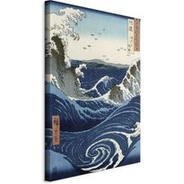 Taulu Artgeist View of the Naruto whirlpools at Awa from the series &#039;Rokuju-yoshu Meisho zue&#039; (Utagawa Hiroshige), eri vaihtoehtoja