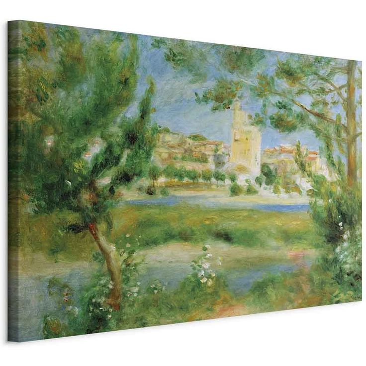 CONFIGURABLE PÄÄTUOTE - Taulu - Villeneuveles-Avignon (Pierre-Auguste Renoir) 44417