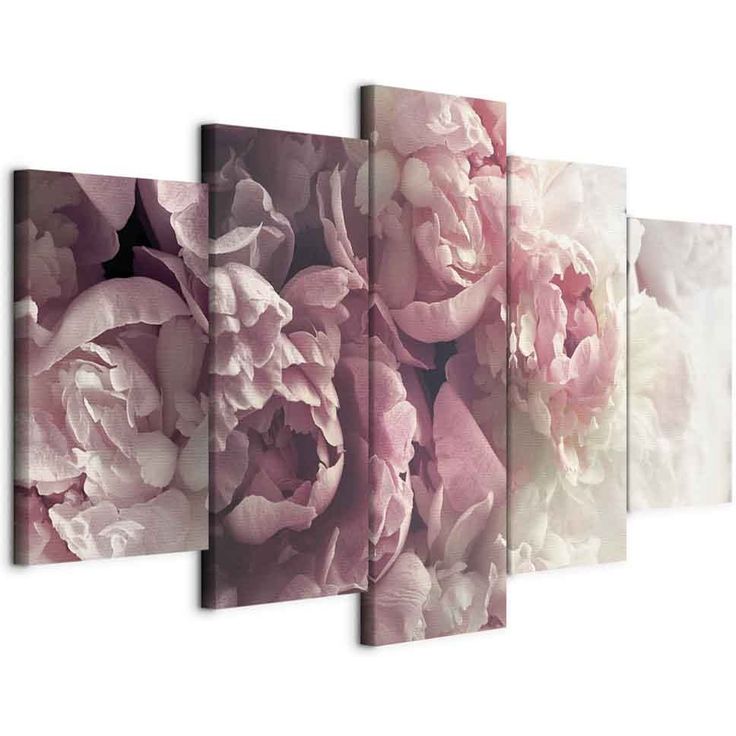CONFIGURABLE PÄÄTUOTE - Taulu - Vintage Peonies (5 Parts) Wide 07120