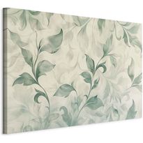 Taulu Artgeist Watercolor Botanical Motif Delicate Green-Beige Leaves, eri vaihtoehtoja