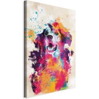 Taulu Artgeist Watercolor Dog (1 Part) Vertical, eri vaihtoehtoja