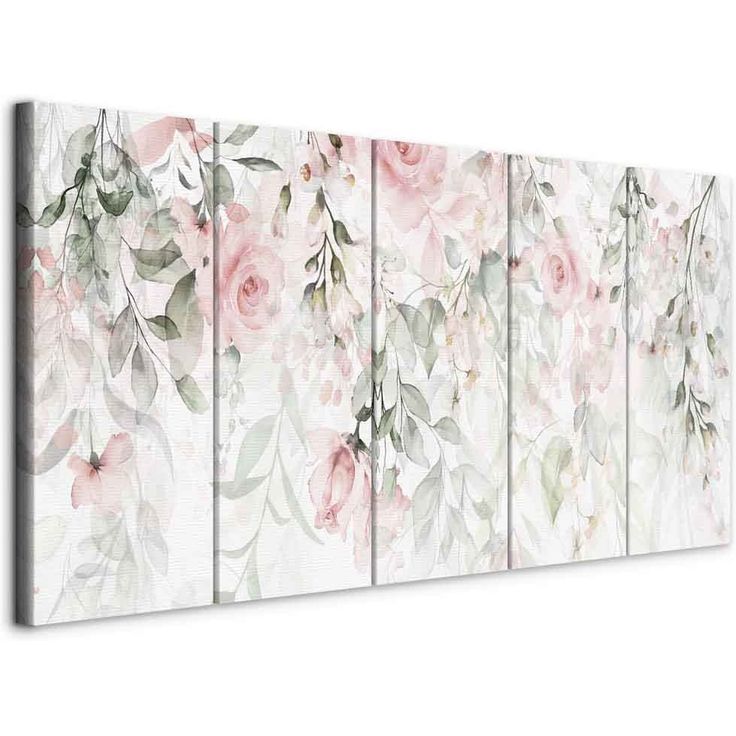 CONFIGURABLE PÄÄTUOTE - Taulu - Waterfall of Roses (5 Parts) Narrow - First Variant 85107