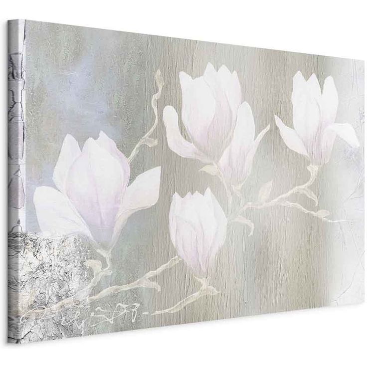 CONFIGURABLE PÄÄTUOTE - Taulu - White Magnolias (1 Part) Wide 02415