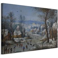 Taulu Artgeist Winter Landscape with a Bird Trap, eri vaihtoehtoja