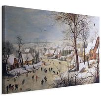 Taulu Artgeist Winter Landscape with Birdtrap (Pieter Bruegel the Elder), eri vaihtoehtoja