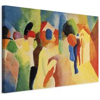 Taulu Artgeist With a Yellow Jacket (August Macke), eri vaihtoehtoja