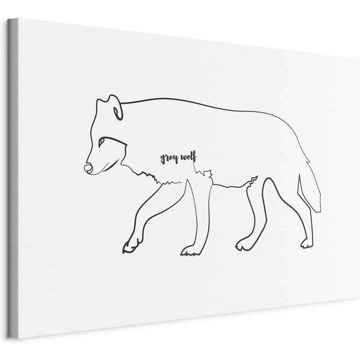 CONFIGURABLE PÄÄTUOTE - Taulu - Wolf (1 Part) Wide 41974
