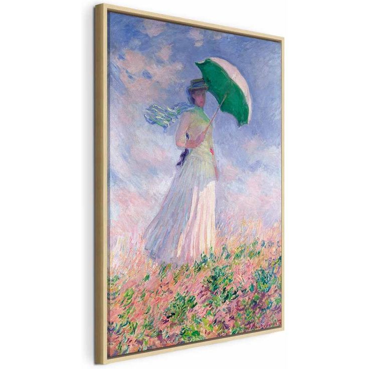 CONFIGURABLE PÄÄTUOTE - Taulu - Woman with a Parasol, facing right 91038