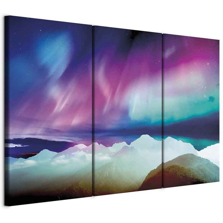 CONFIGURABLE PÄÄTUOTE - Taulu - Wonderful Aurora (3 Parts) 70653
