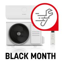 Ilmalämpöpumppu jäähdytyskäyttöön Bosch Climate 3000i W 53 E, 5.3kW + ilmalämpöpumpun perusasennus