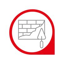 Mikrosementin asennus välitilaan ammattilaisen tekemänä 3 m²