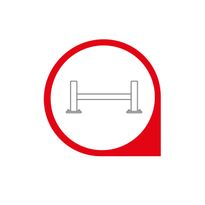 Kyllä, asentaja voi tuoda mukanaan parveke-/terassitelineen