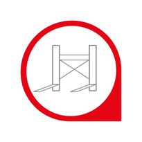 Kyllä, asentaja voi tuoda mukanaan seinätelineen