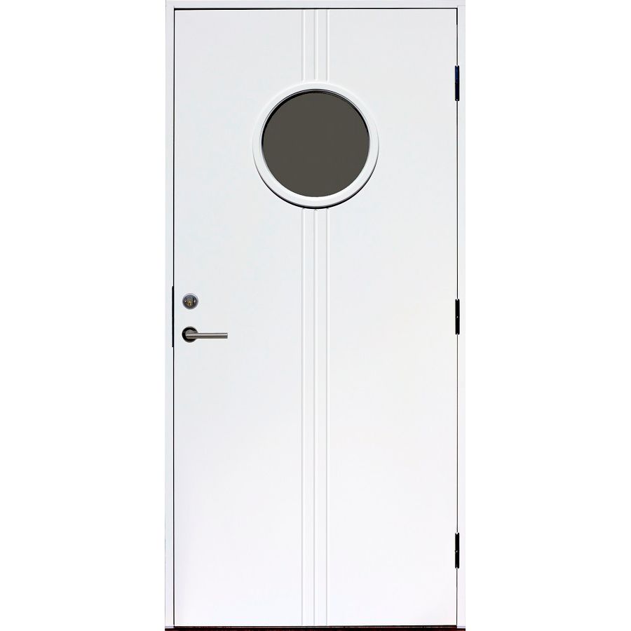 Ulko-ovi Aarni NN10 9-10x21, karmi 115mm, valkoinen