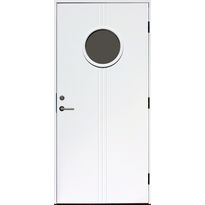 Ulko-ovi Aarni NN10 9-10x21, karmi 115mm, valkoinen
