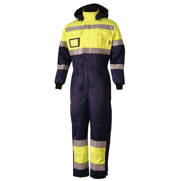 Talvihaalari Atex 6813, Hi-Vis, keltainen/sininen