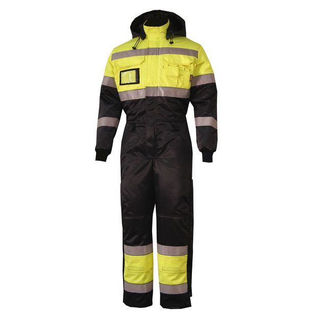 Talvihaalari Atex 6815, Hi-Vis, henkilökorttipidike, keltainen/musta