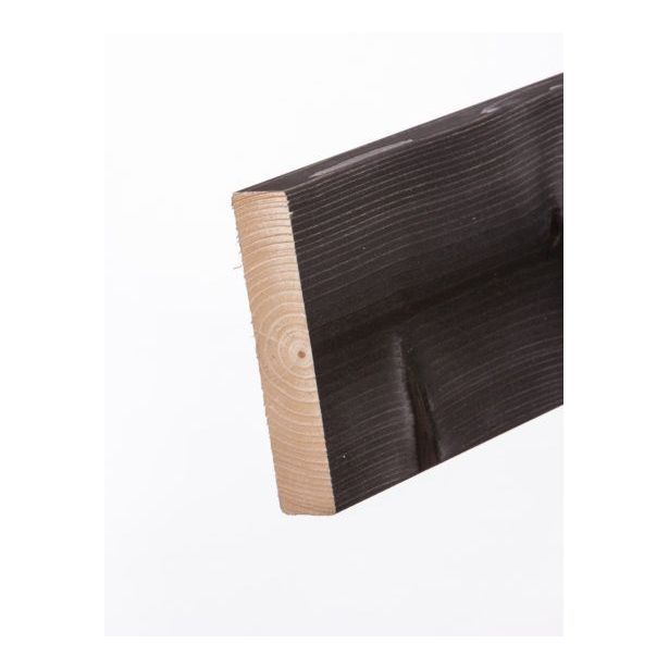 Laudelauta Aureskoski Aure PHL, 28x145x2400mm, OK, kuusi, saunasuojattu, harjattu savusauna