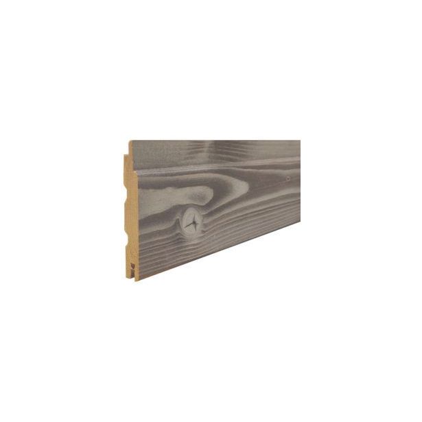 Sisustus-/saunapaneeli Aureskoski Aure STP, 15x95x2400mm, HVS, KD, kuusi, saunasuojattu, harjattu savi