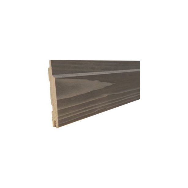 Sisustus-/saunapaneeli Aureskoski Aure STV, 15x95x2400mm, HVS, KD, kuusi, saunasuojattu, harjattu savi
