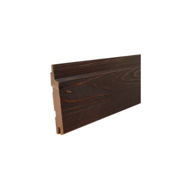 Sisustus-/saunapaneeli Aureskoski Aure STV, 15x95x2400mm, HVS, KD, kuusi, saunasuojattu, harjattu terva