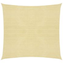 Aurinkopurje 160 g/m² beige 5x5 m HDPE