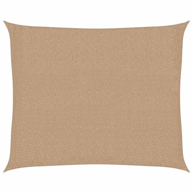 Aurinkopurje 160 g/m² harmaanruskea 2,5x3 m HDPE (11397)