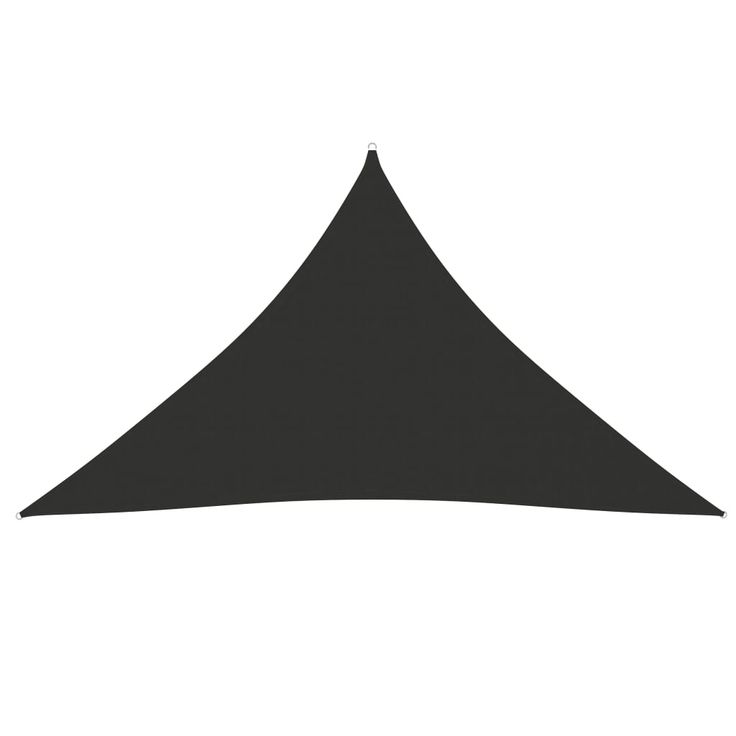 Aurinkopurje Oxford-kangas kolmio 2,5x2,5x3,5 m antrasiitti