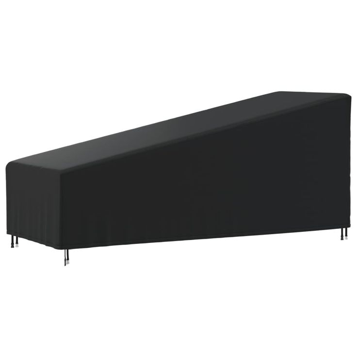 Aurinkotuolin suojat 2 kpl 195x76x40/80 cm 420D Oxford (03382)