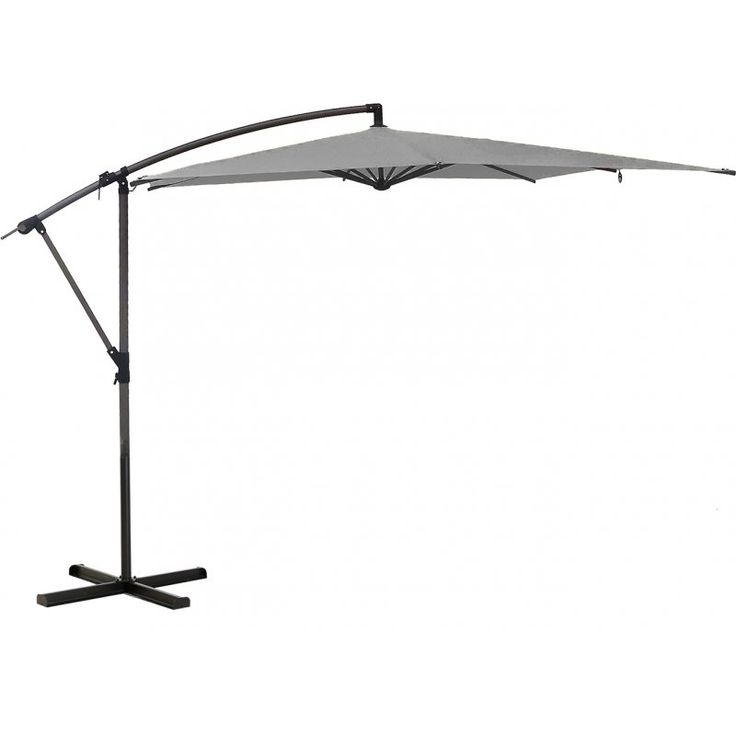 Aurinkovarjo Home4you Malta, ø300cm, harmaa