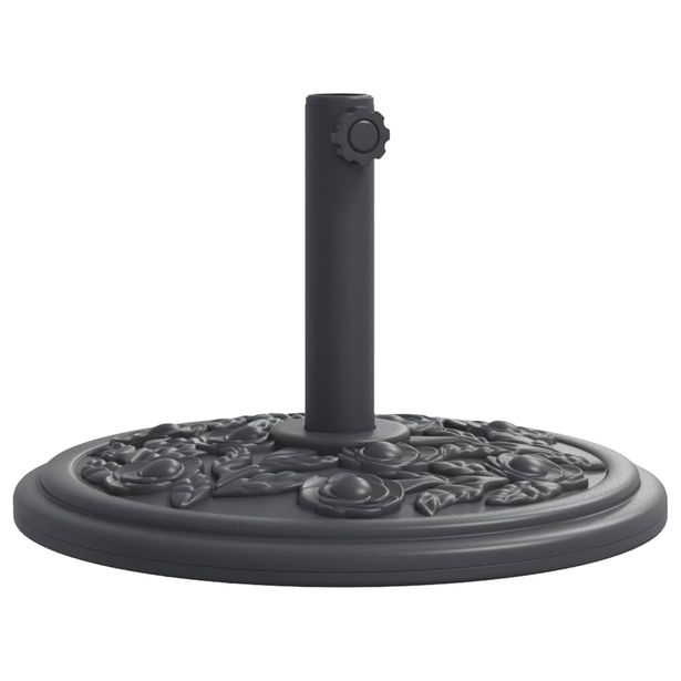 Aurinkovarjon jalusta Ø38 / 48 mm tangolle 12 kg pyöreä (07971)