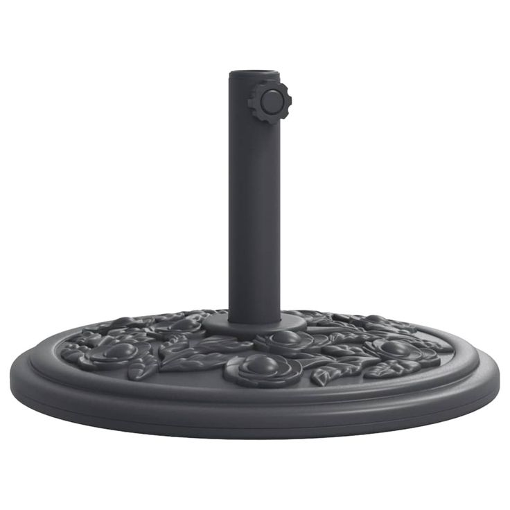 Aurinkovarjon jalusta Ø38 / 48 mm tangolle 12 kg pyöreä (07971)