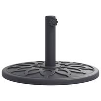 Aurinkovarjon jalusta Ø38 / 48 mm tangolle, eri kokoja (35135)