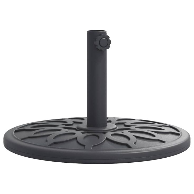 Aurinkovarjon jalusta Ø38 / 48 mm tangolle 12 kg pyöreä (07974)