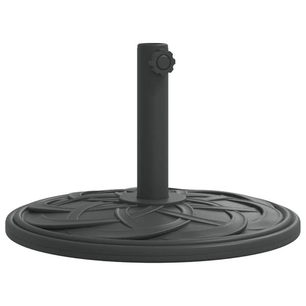 Aurinkovarjon jalusta Ø38 / 48 mm tangolle 12 kg pyöreä (07977)