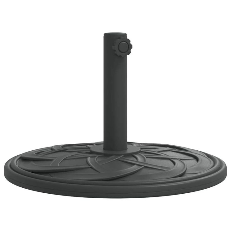 Aurinkovarjon jalusta Ø38 / 48 mm tangolle 12 kg pyöreä (07977)