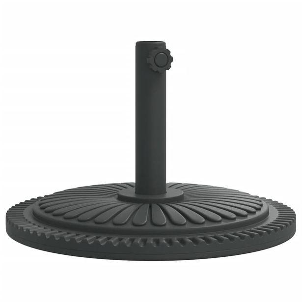 Aurinkovarjon jalusta Ø38 / 48 mm tangolle 12 kg pyöreä (07980)
