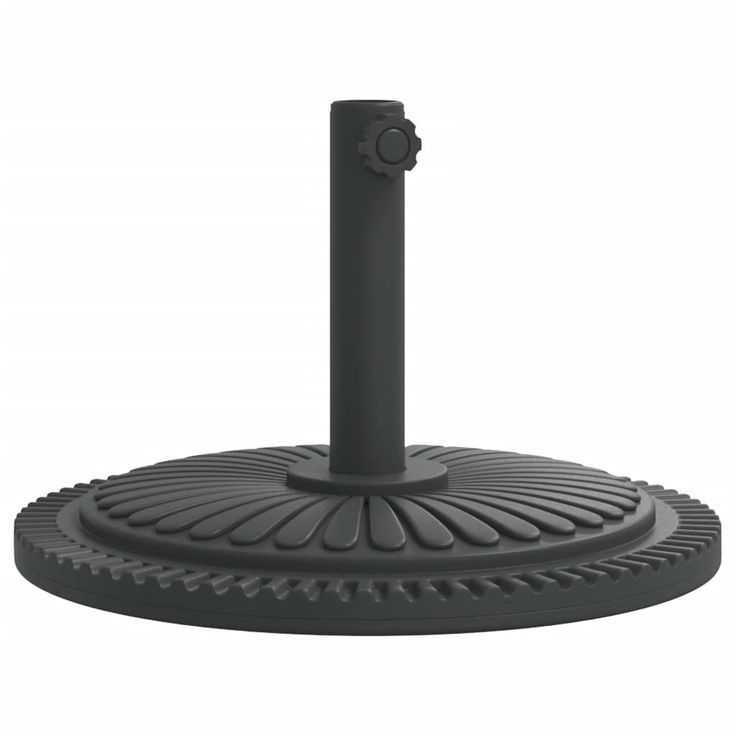 Aurinkovarjon jalusta Ø38 / 48 mm tangolle 12 kg pyöreä (07980)