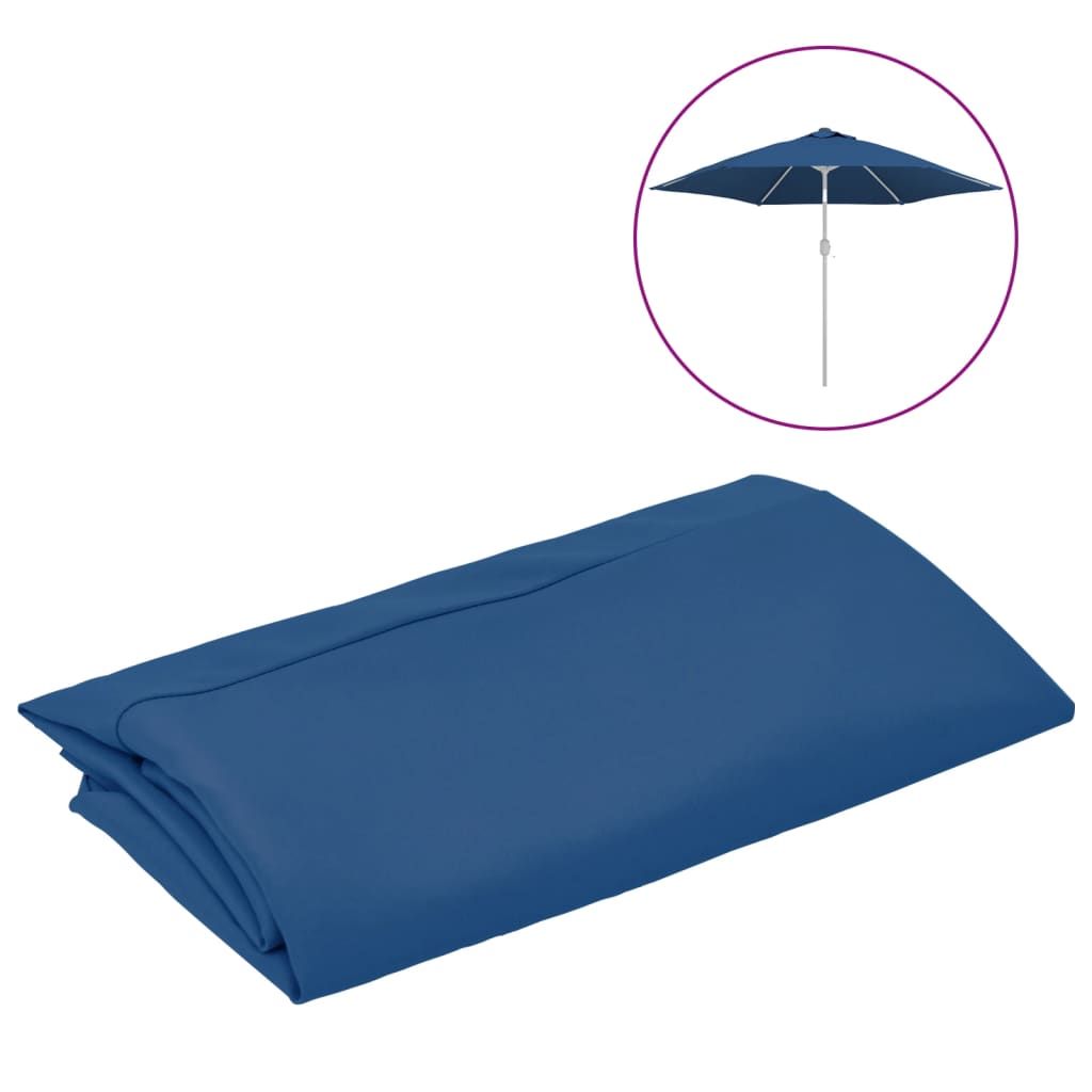 Aurinkovarjon vaihtokangas taivaansininen 300 cm (13799)